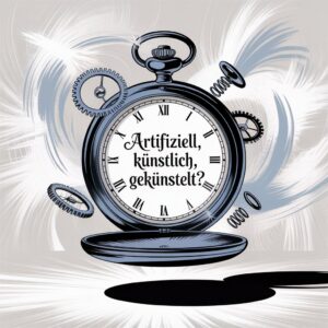 Artifiziell, künstlich, gekünstelt: Warum die Authentizitätskritik an KI ins Leere läuft