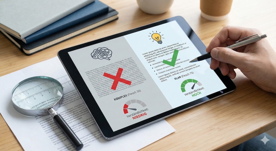 Meine Zusammenfassung der neuen WORTLIGA-Studie zur Verständlichkeit von Pressetexten